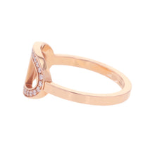 将图像加载到图库查看器中,HERMES Chaine d'Ancre Contour Ring Size 55/#15H122605B 18K Pink Gold