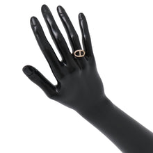 将图像加载到图库查看器中,HERMES Chaine d'Ancre Contour Ring Size 55/#15H122605B 18K Pink Gold