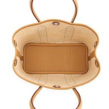 Load image into Gallery viewer, HERMES Neo Garden Biscuit/Ecru Negonda Leather Toile H Size 23