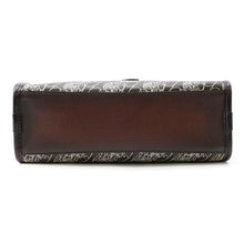 Load image into Gallery viewer, Berluti Journalie Toile Marbouf Messenger Bag Dark Brown Leather