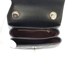 Load image into Gallery viewer, CHANEL Trendy CC Top Handle Mini Flap Bag BlackAS4654 Lambskin Size 20