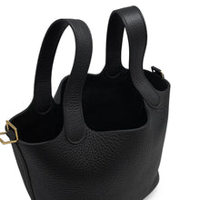 Load image into Gallery viewer, HERMES Picotin Lock Black Taurillon Clemence Size PM