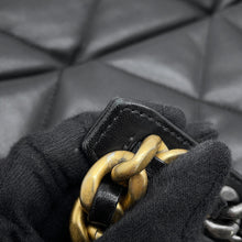 Load image into Gallery viewer, CHANEL CHANEL 19 ChainShoulder Bag BlackAS1162 Shiny Lambskin Size Maxi
