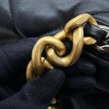Load image into Gallery viewer, CHANEL CHANEL 19 ChainShoulder Bag BlackAS1162 Shiny Lambskin Size Maxi