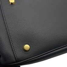 Load image into Gallery viewer, BALENCIAGA Carry Bowling Bag Black826425 Leather Size Medium