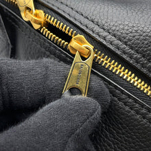 Load image into Gallery viewer, BALENCIAGA Carry Bowling Bag Black826425 Leather Size Medium