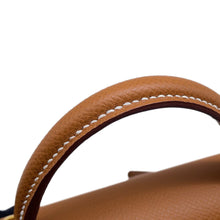 将图像加载到图库查看器中,HERMES Mini Kelly 2 Outside Gold Epsom