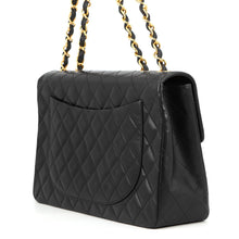 将图像加载到图库查看器中,CHANEL Jumbo Matelasse BlackA01094 Lambskin Size 34