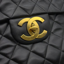 将图像加载到图库查看器中,CHANEL Jumbo Matelasse BlackA01094 Lambskin Size 34
