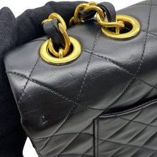 将图像加载到图库查看器中,CHANEL Jumbo Matelasse BlackA01094 Lambskin Size 34