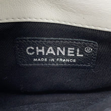 Load image into Gallery viewer, CHANEL Matelasse Chain Wallet Double Face Black/White Lambskin
