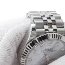 将图像加载到图库查看器中,ROLEX Datejust W31mm Stainless Steel K18WG WhiteMother of Pearl Dial278274G