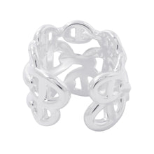 Load image into Gallery viewer, HERMES Chaine d'Ancre Anchene Ring Size GM/51/#11 SV925