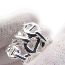 Load image into Gallery viewer, HERMES Chaine d'Ancre Anchene Ring Size GM/51/#11 SV925