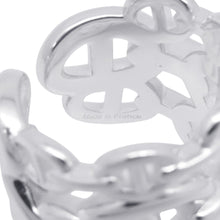 将图像加载到图库查看器中,HERMES Chaine d'Ancre Anchene Ring Size GM/49/#9 SV925