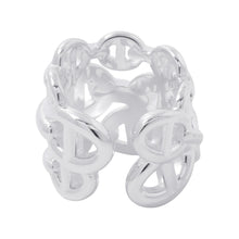 Load image into Gallery viewer, HERMES Chaine d'Ancre Anchene Ring Size GM/48/#8 SV925
