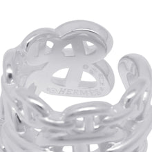 Load image into Gallery viewer, HERMES Chaine d'Ancre Anchene Ring Size GM/48/#8 SV925
