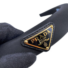 Load image into Gallery viewer, PRADA Re-Nylon Headband Black1IH080 Nylon