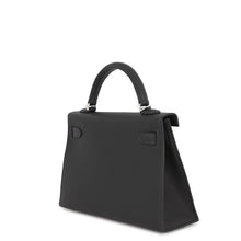 Load image into Gallery viewer, HERMES Mini Kelly 2 SPO (Outside) Black/Purple (stitching) Epsom