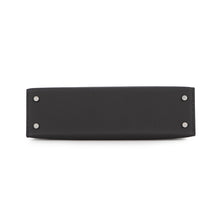Load image into Gallery viewer, HERMES Mini Kelly 2 SPO (Outside) Black/Purple (stitching) Epsom