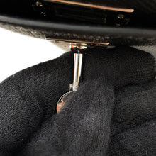 Load image into Gallery viewer, HERMES Mini Kelly 2 SPO (Outside) Black/Purple (stitching) Epsom