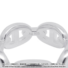 Load image into Gallery viewer, HERMES Chaine d'Ancre Anchene Ring Size PM/52/#12 SV925