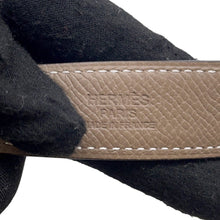 将图像加载到图库查看器中,HERMES Constance reversible belt Size 80 Black/Etoupe Swift Leather Epsom