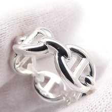 Load image into Gallery viewer, HERMES Chaine d'Ancre Anchene Ring Size PM/50/#10 SV925