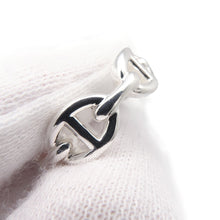 Load image into Gallery viewer, HERMES Chaine d'Ancre Anchene Ring Size PM/51/#11 SV925
