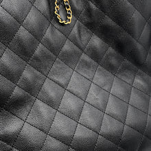 Load image into Gallery viewer, CHANEL CHANEL25 ChainShoulder Bag BlackAS5553 Caviar Leather Size Large