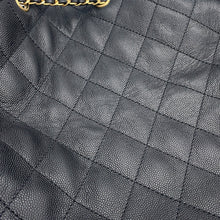 Load image into Gallery viewer, CHANEL CHANEL25 ChainShoulder Bag BlackAS5553 Caviar Leather Size Large