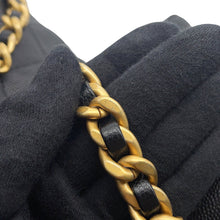 Load image into Gallery viewer, CHANEL CHANEL25 ChainShoulder Bag BlackAS5553 Caviar Leather Size Large