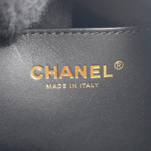 Load image into Gallery viewer, CHANEL CHANEL25 ChainShoulder Bag BlackAS5553 Caviar Leather Size Large