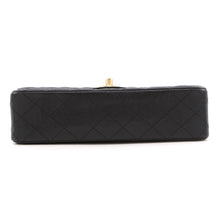 Load image into Gallery viewer, CHANEL Matelasse W Flap ChainShoulder Bag BlackA01112 Caviar Leather Size 25