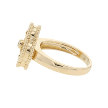 将图像加载到图库查看器中,Van Cleef & Arpels Vintage Alhambra Ring Size 50/#10VCARO3QM48/VCARO3QM00 18K Yellow Gold