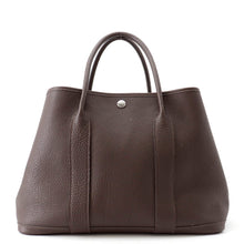 Load image into Gallery viewer, HERMES Garden Party Ebene Negonda Leather Size PM