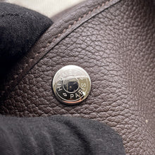 将图像加载到图库查看器中,HERMES Garden Party Ebene Negonda Leather Size PM