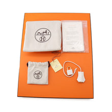 将图像加载到图库查看器中,HERMES Birkin White Taurillon Clemence Size 30