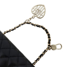 Load image into Gallery viewer, CHANEL Matelasse Classic Mini Bag Bag Charm BlackAP4760 Lambskin Faux Pearl Rhinestone