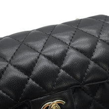 Load image into Gallery viewer, CHANEL Matelasse Classic Mini Bag Bag Charm BlackAP4760 Lambskin Faux Pearl Rhinestone