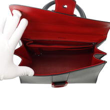 Load image into Gallery viewer, Delvaux Brillon 2WAY Bag Black/Red Leather Size MM