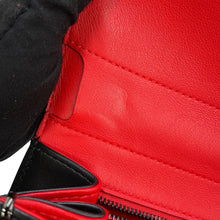 Load image into Gallery viewer, Delvaux Brillon 2WAY Bag Black/Red Leather Size MM