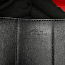 Load image into Gallery viewer, Delvaux Brillon 2WAY Bag Black/Red Leather Size MM