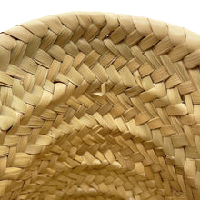 Load image into Gallery viewer, LOEWE Basket bag Natural/Brown327.02.S93 Raffia Leather Size Small