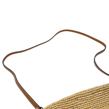 Load image into Gallery viewer, LOEWE Basket bag Turtle Raffia Pochette Beige/Multicolor Raffia