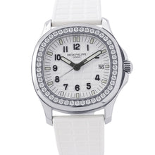 Load image into Gallery viewer, PATEK PHILIPPE Aquanaut Luce Diamond Bezel 35.6mm Stainless Steel Rubber White Dial5067A-011