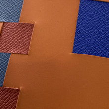 Load image into Gallery viewer, HERMES Plaid Basket Ruban Casaque Natural Vache Leather Naturel Epsom