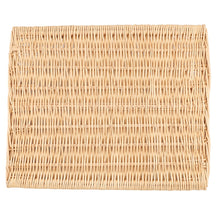 Load image into Gallery viewer, HERMES Rectangular Tray Ozre Color Terre Batchu Swift Leather Willow Wood Glass Size PM