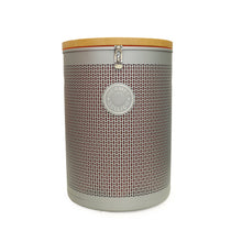 Load image into Gallery viewer, HERMES Saddlebox Carousel Silver Saddlebox made of oak wood and felted aluminum.