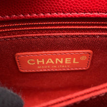 Load image into Gallery viewer, CHANEL Coco Handle 2WAYHandbag RedA92990 Caviar Leather Size XS